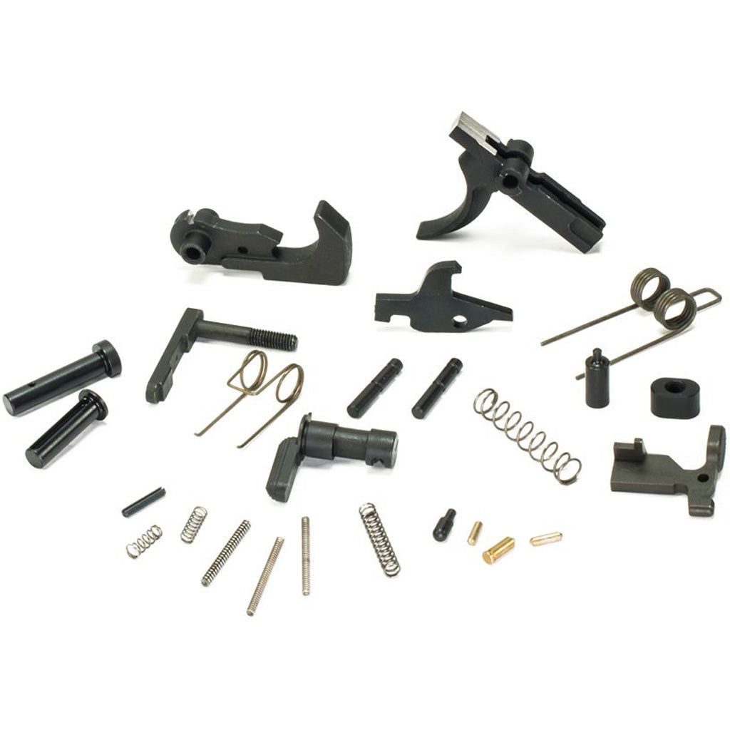 White Label Armory AR15 Lower Parts Kit in No trigger Guard & No Grip - Front View
