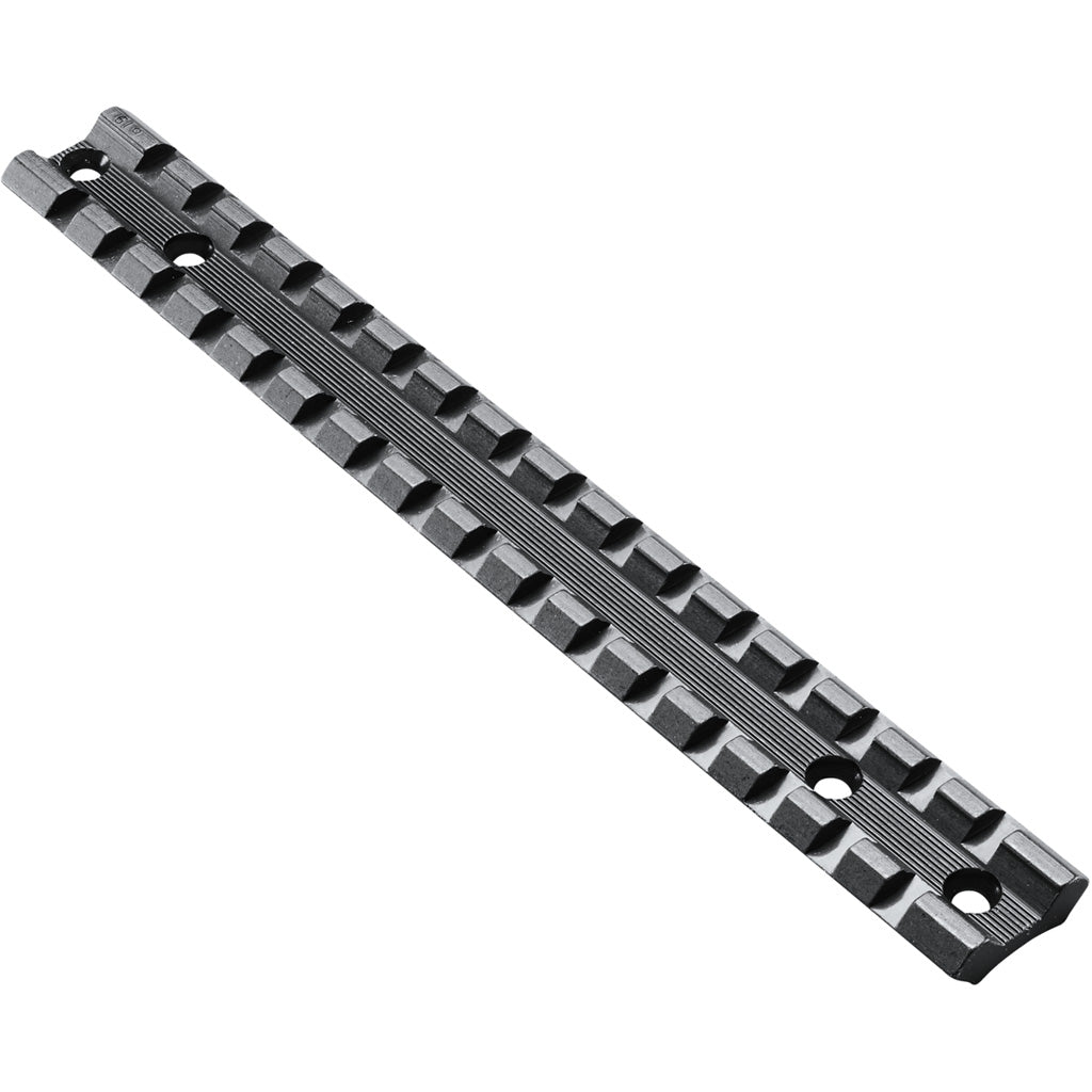 Weaver Classic Multi Slot Base in Matte Black Savage 110 LA 840 Blister Pack - Front View