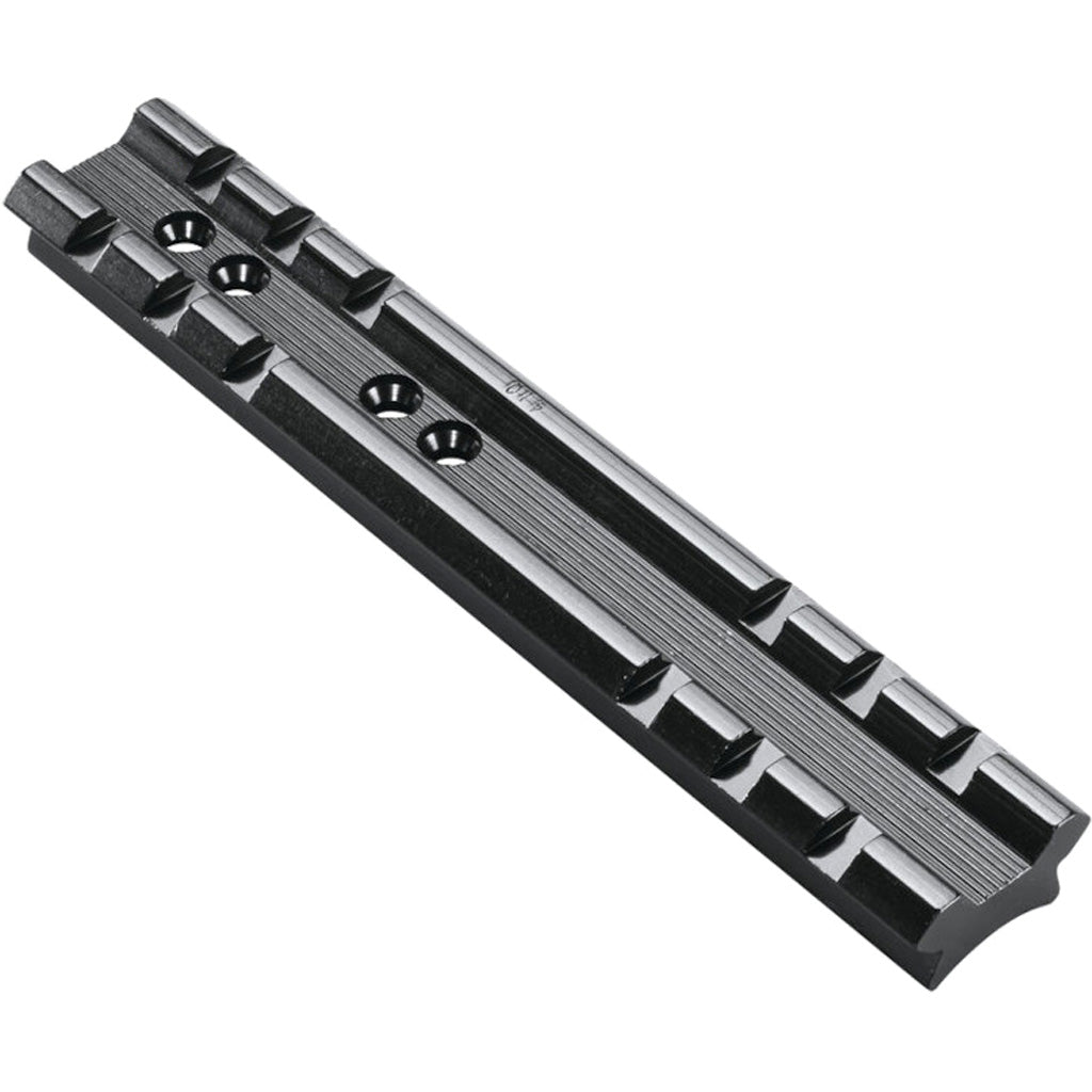 Weaver Muzzleloader Base in Black TC Encore/Omega - Front View