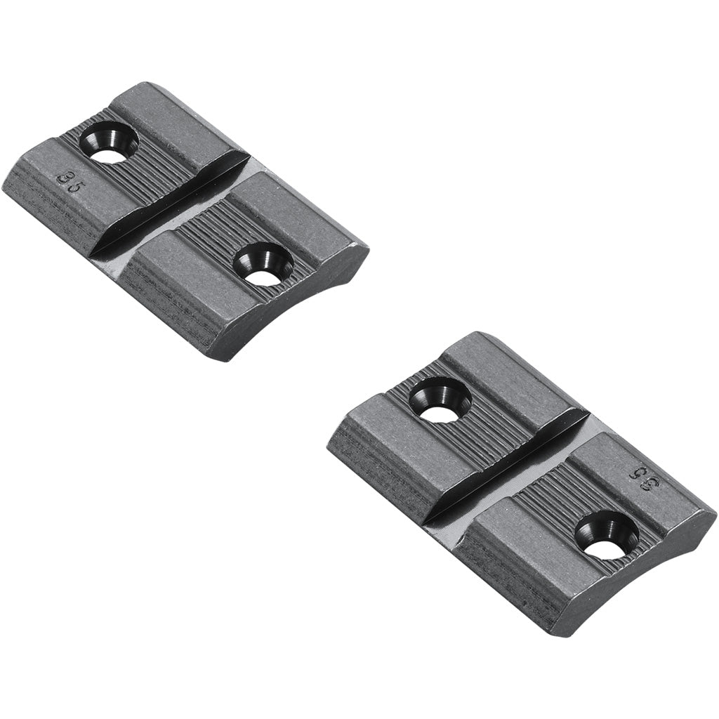 Weaver Classic Aluminum Base Pair in Matte Black Remington 783 Blister Pack - Front View