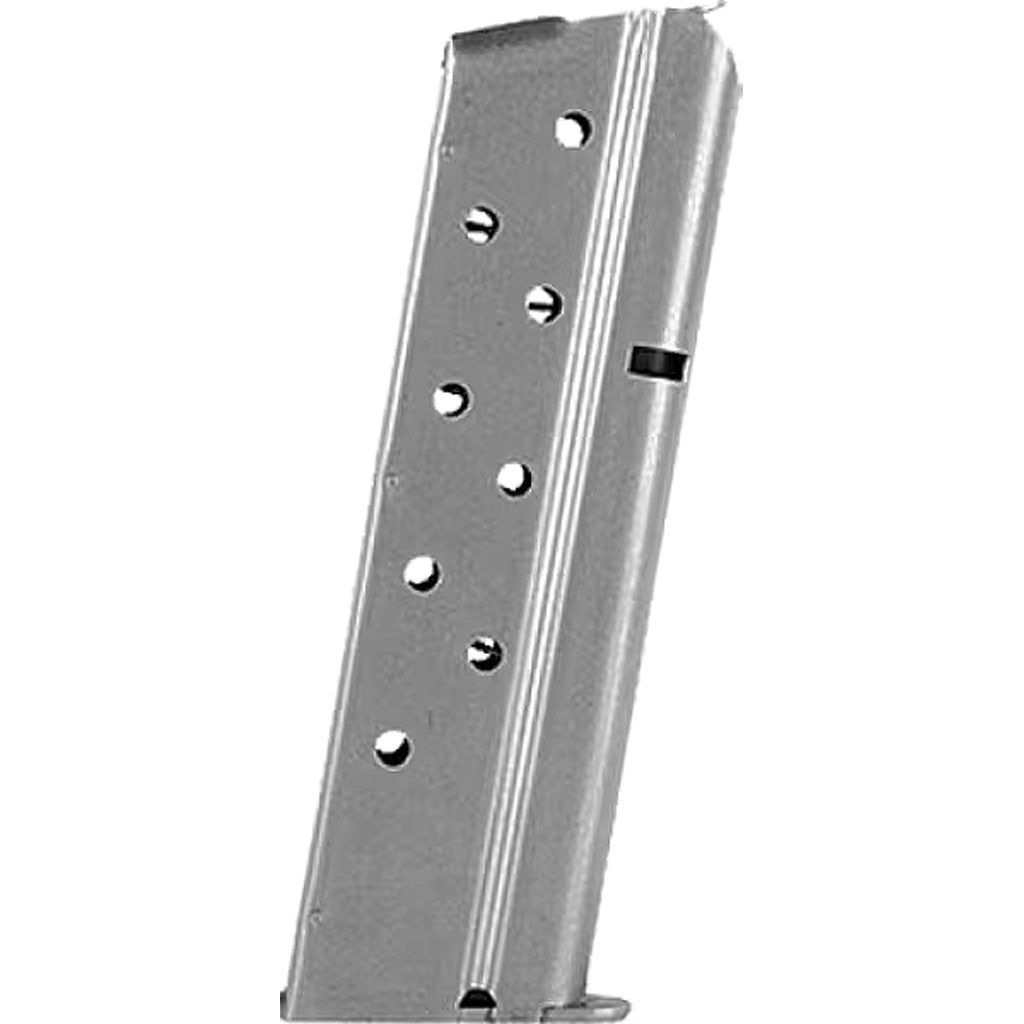 Colt 1911 Magazine in 9mm 9 rd. Defender Stainless - Front View