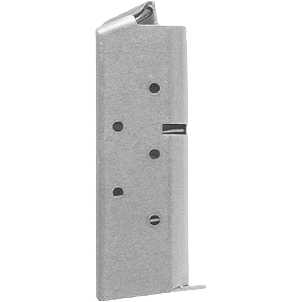 Colt 1911 Magazine in 45 ACP 7 rd. Gov't/Commander Stainless - Front View