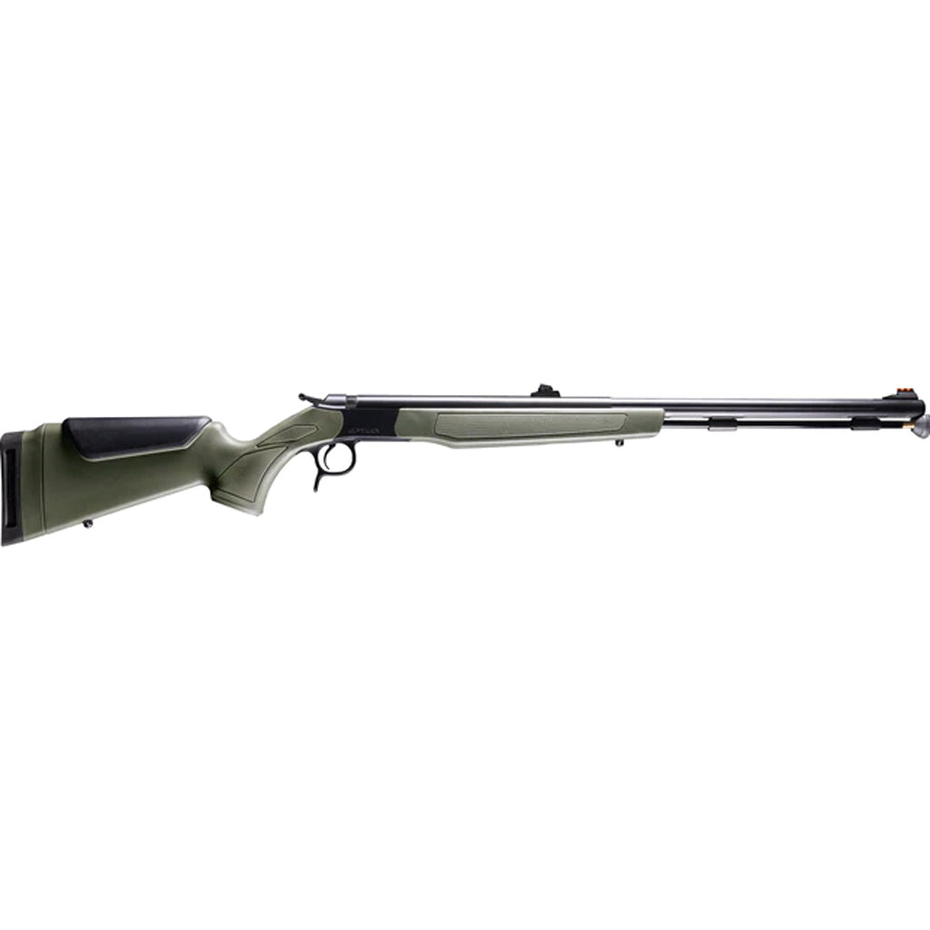 CVA Optima V3 Muzzleloader in 50 Cal 26 in. Nitride/OD Green w/ WFOS - Front View