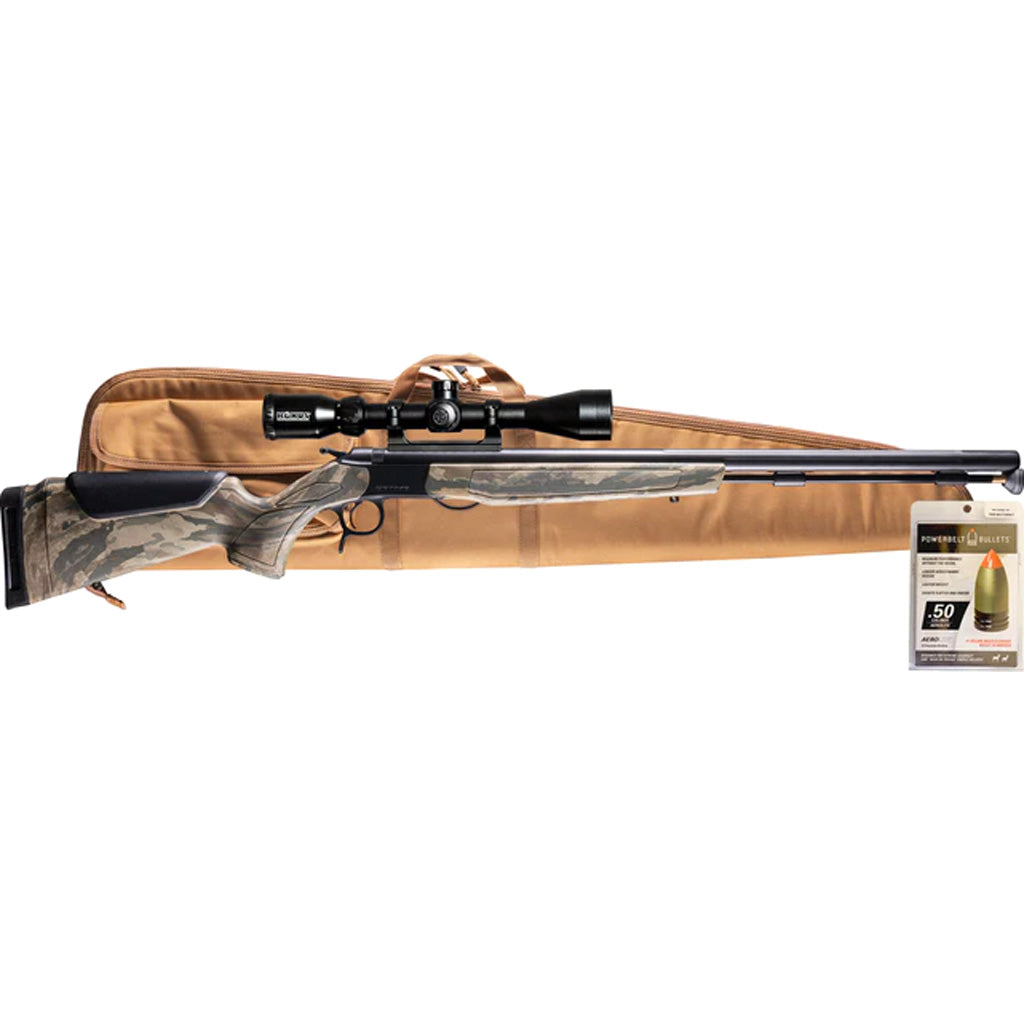 CVA Optima V3 Muzzleloader Package in Realtree Legacy Camo - Front View