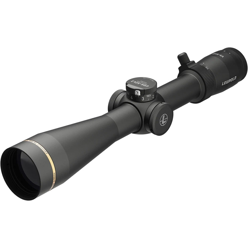 Leupold VX-5HD Gen 2 Rifle Scope in 3-15x44mm Mil CDS-ZL2 Side Focus HTMR - Front View