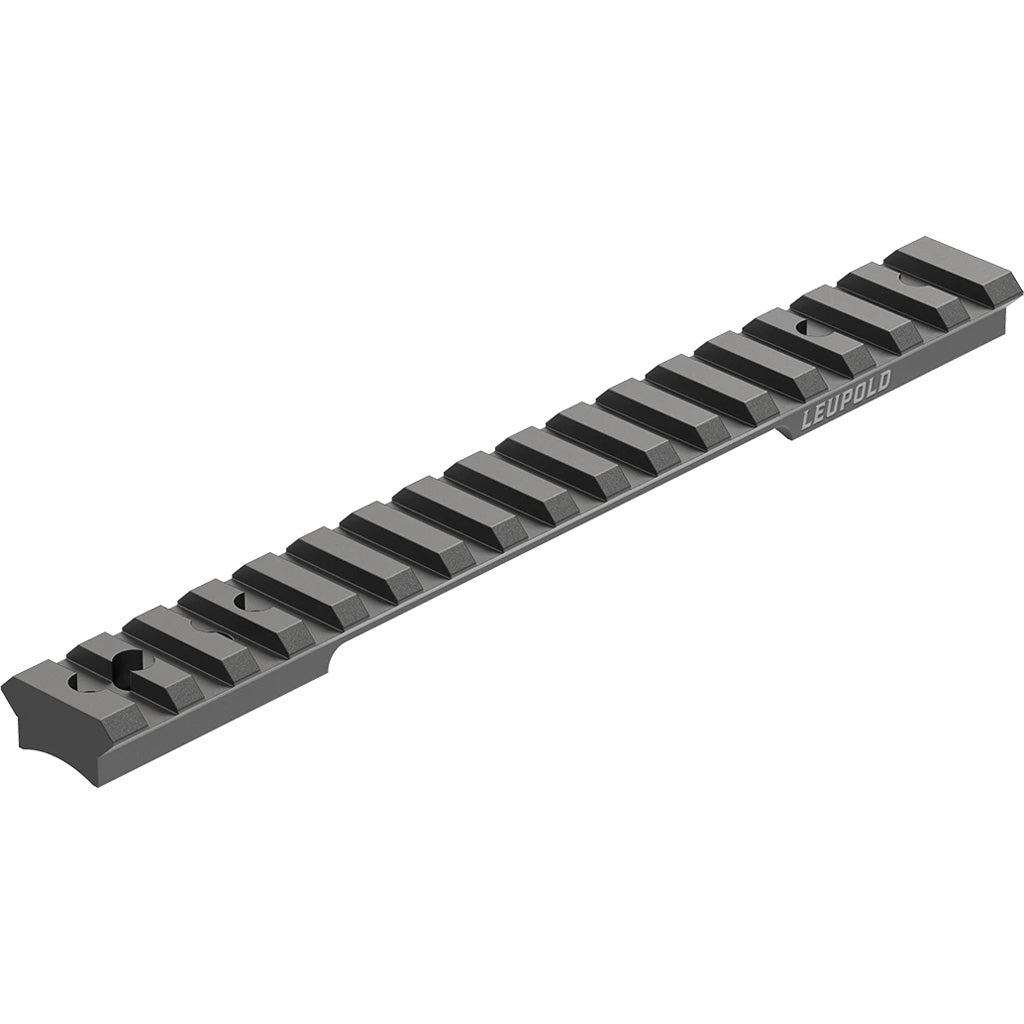 Leupold BackCountry Cross-Slot One Piece Base in Matte Savage 110 Round Receiver LA (8-40) - Front View