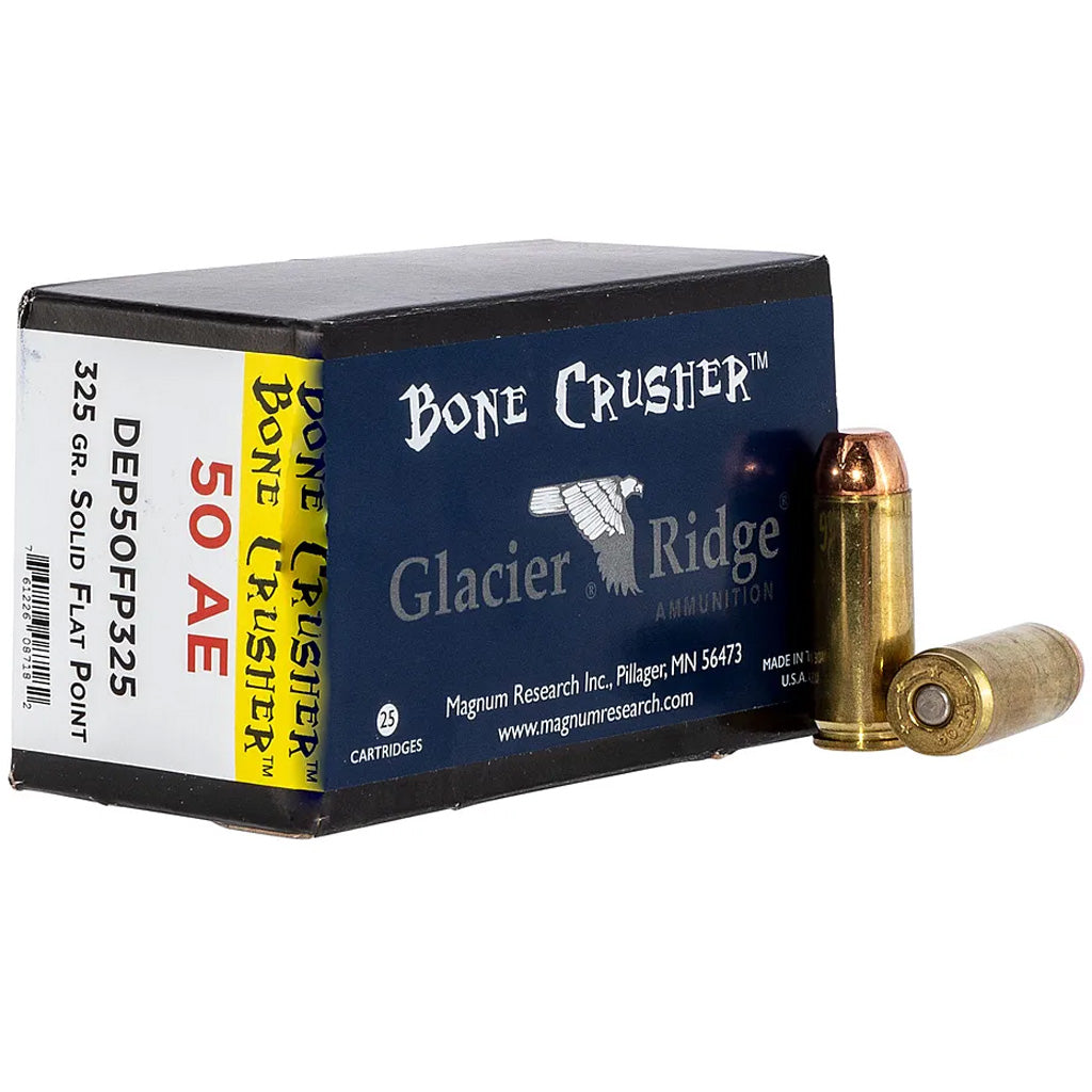 Magnum Research Bonecrusher Pistol Ammo - Front View
