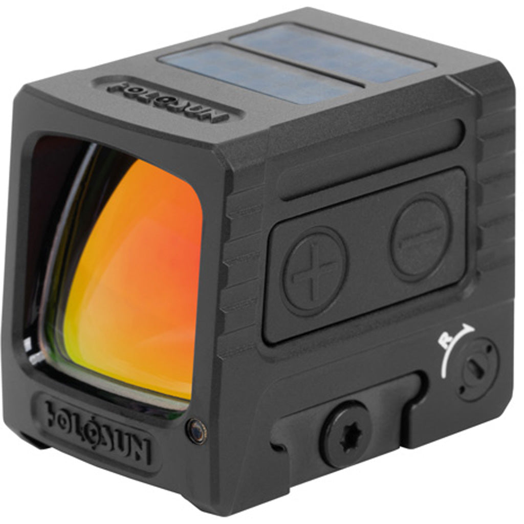 Holosun AEMS MACRO Enclosed Pistol Sight in Black/Red - Front View