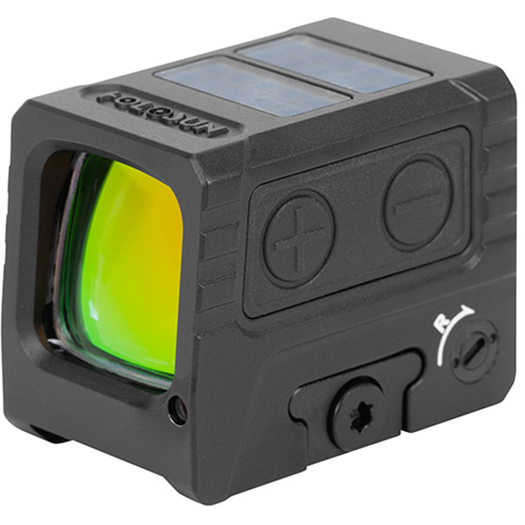 Holosun AEMS MICRO Enclosed Pistol Sight in Black/Red - Front View