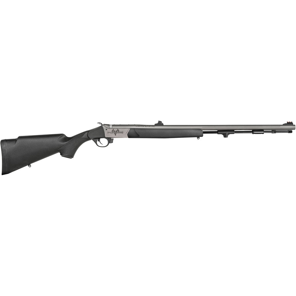 Traditions Pursuit VAPR XT Muzzleloader in Black/Stainless - Front View