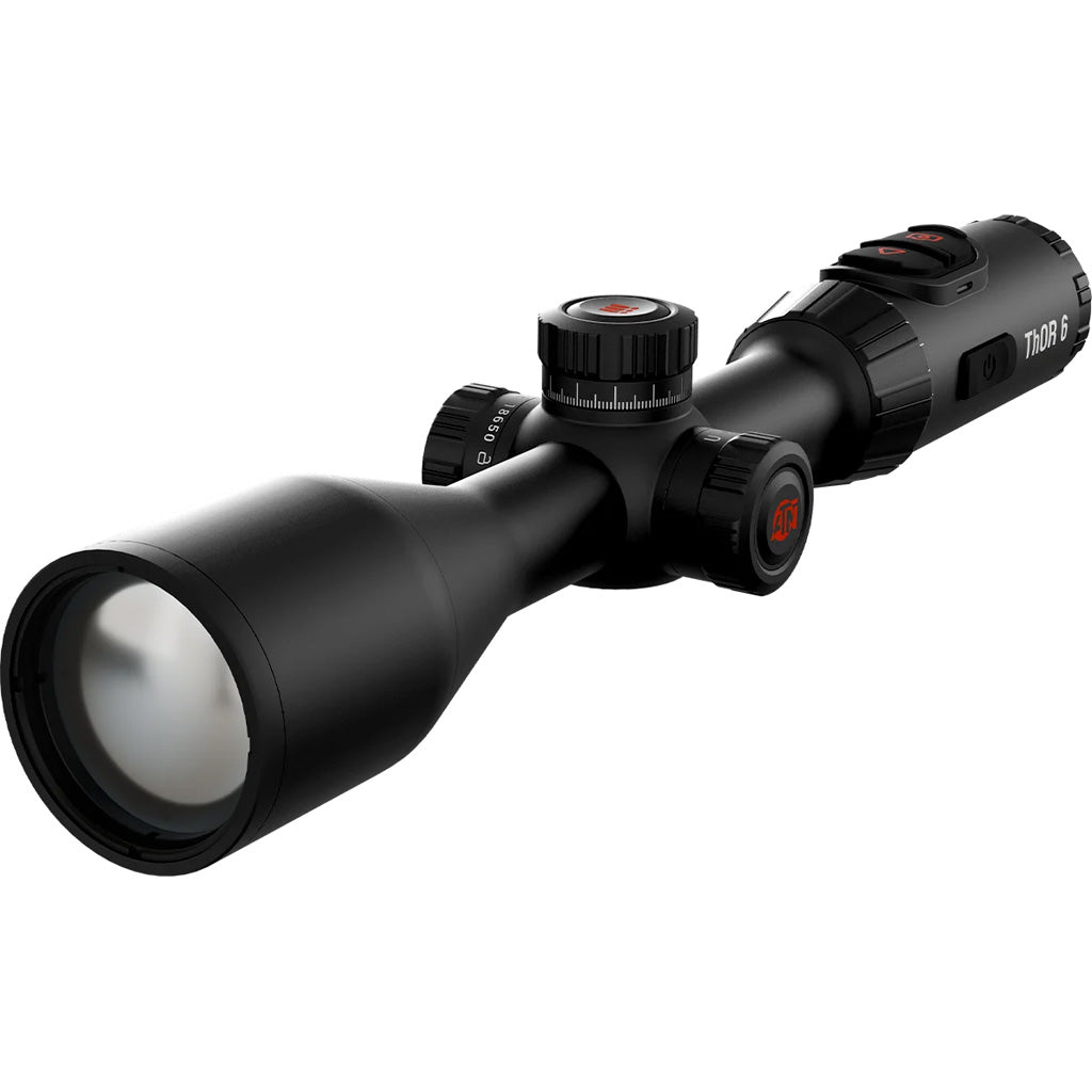 ATN ThOR 6 Elite 640 Thermal Scope in 3-24x, 640x512Sensor Black w/Wi-Fi & Recording - Front View