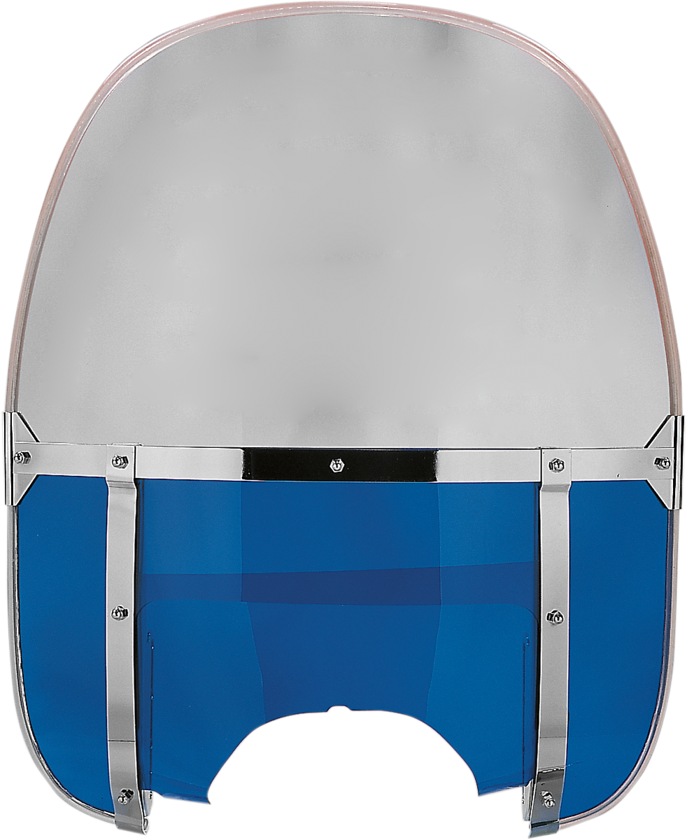 Drag Specialties Windshield Kit - Blue (Part #163050-BX-LB2)
