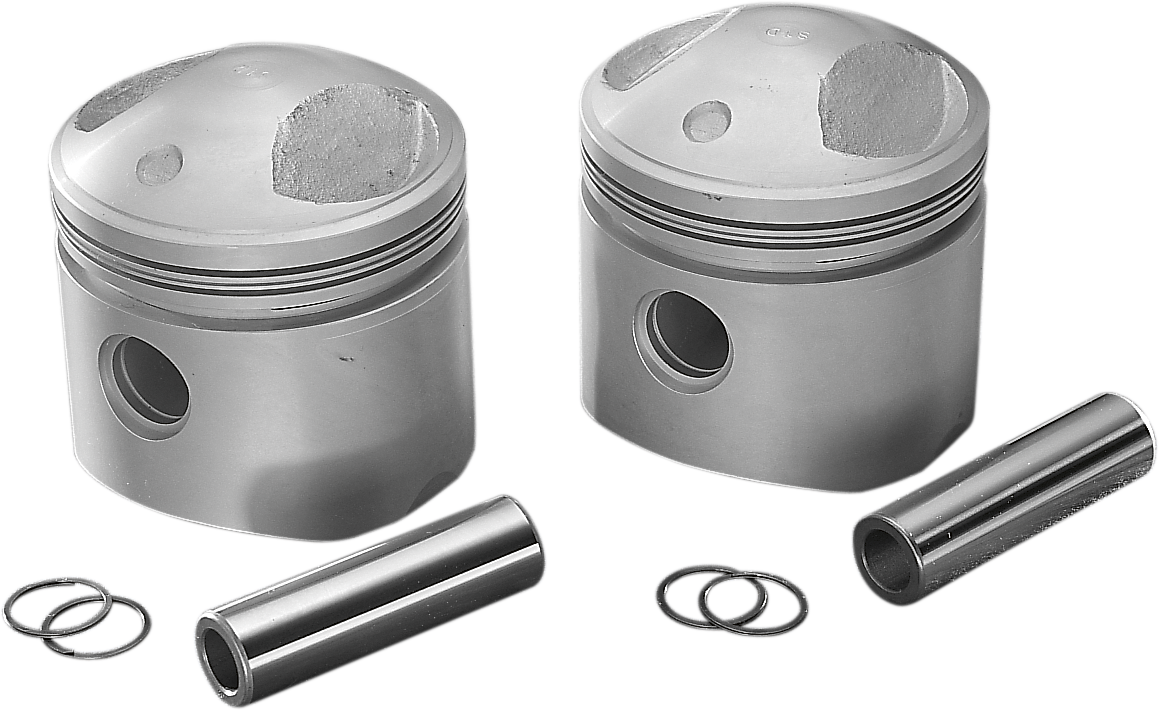 Drag Specialties Piston 750702-BX-LB1 – OEM Quality Cast Aluminum Alloy Replacement for Harley-Davidson Motorcycles