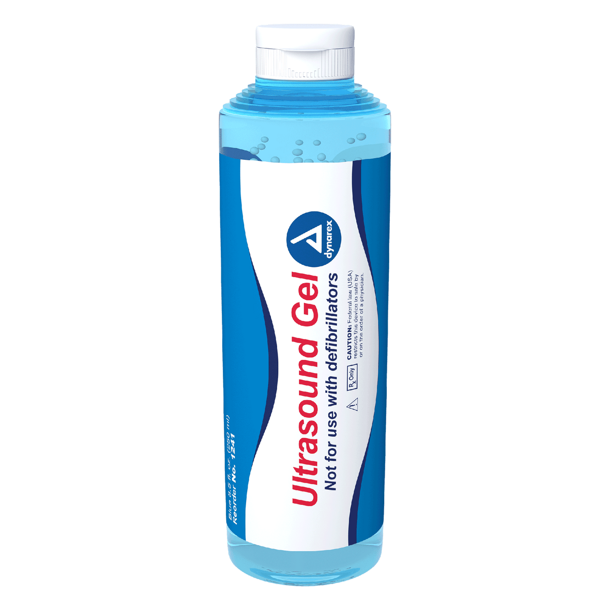 Dynarex Ultrasound Gel, 8.5 oz. Bottle - Blue, 12/case (12 Count)