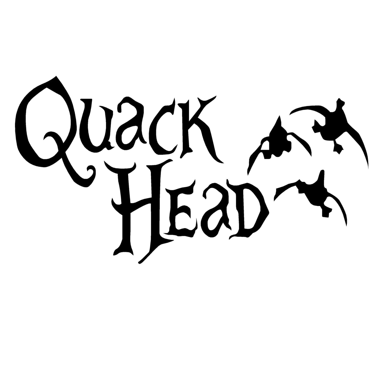 Quack Head Decal – Quack Head Sticker – 1246 for Fun and Flair