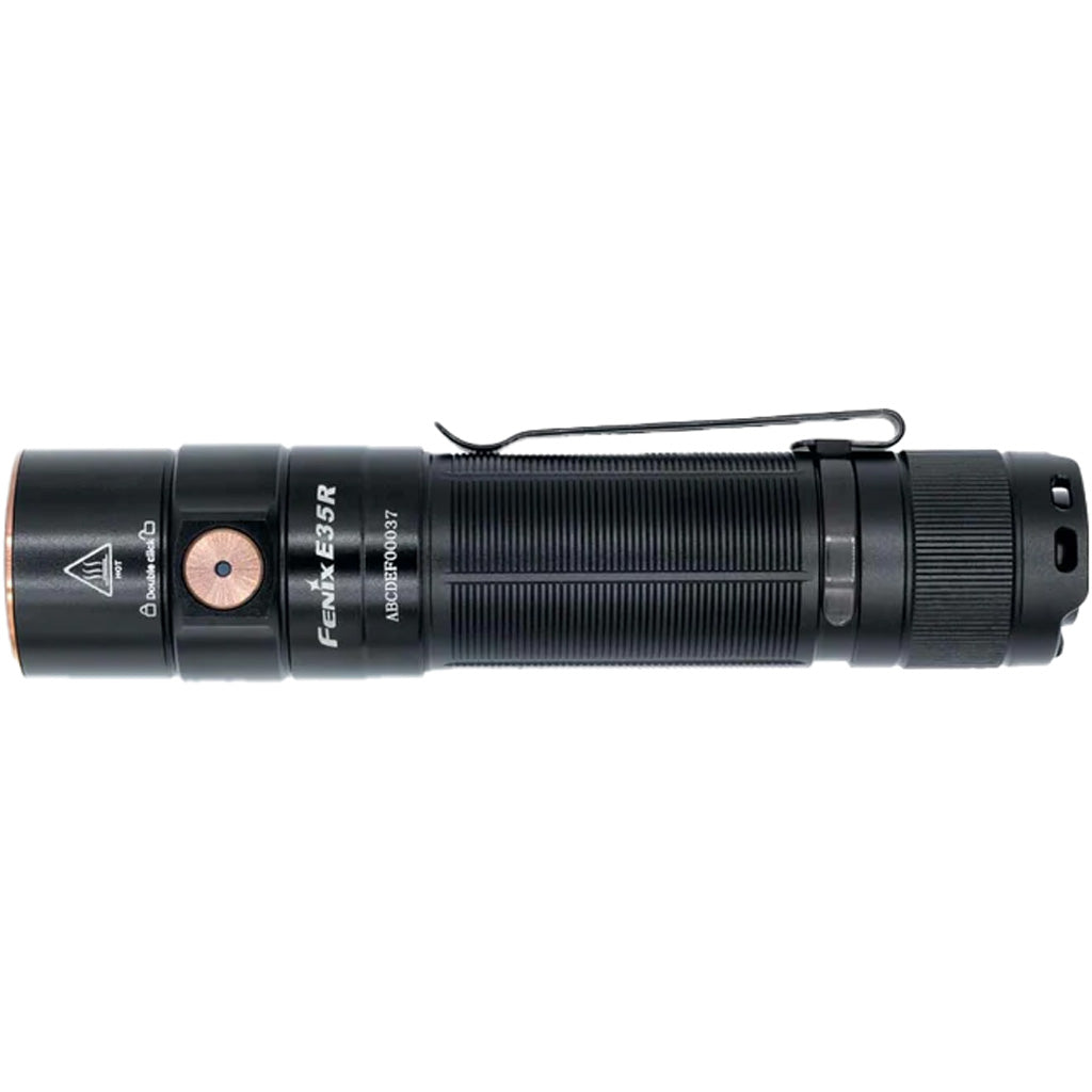 Fenix E35R Rechargeable EDC Flashlight - Front View