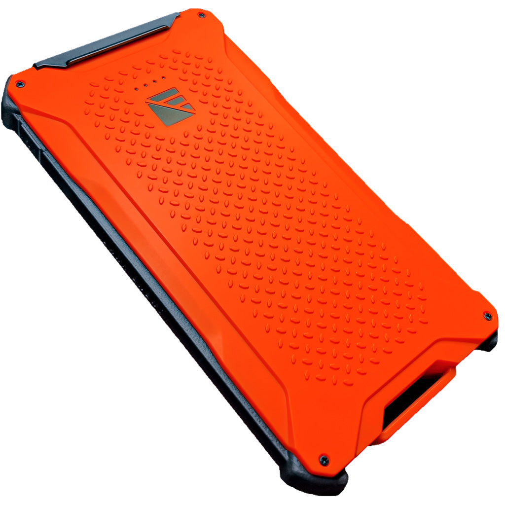 Dark Energy Poseidon Pro Indestructible Charger in Orange - Front View