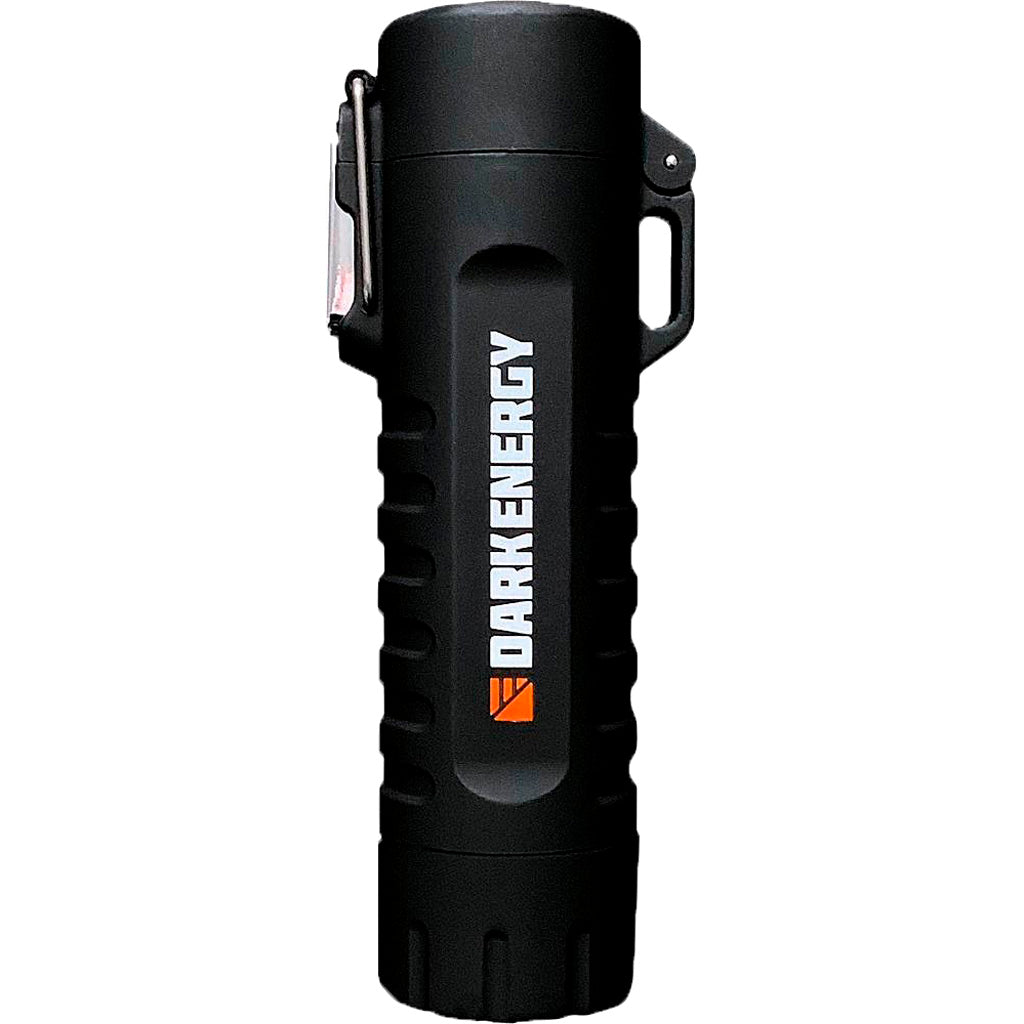 Dark Energy Plasma Lighter in Black - Front View