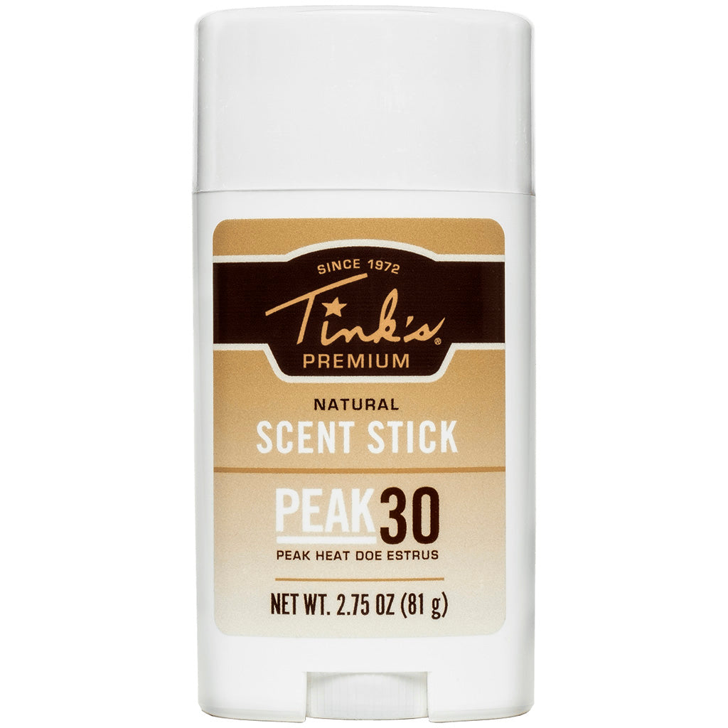 Tinks Natural Scent Stick in Brown - Front View