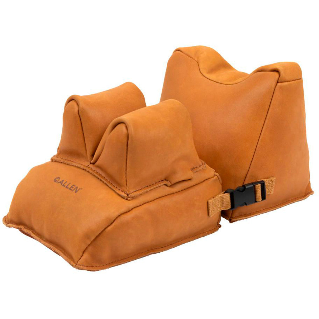 Allen Longmont Leather Shooting Rest Combo - Front View
