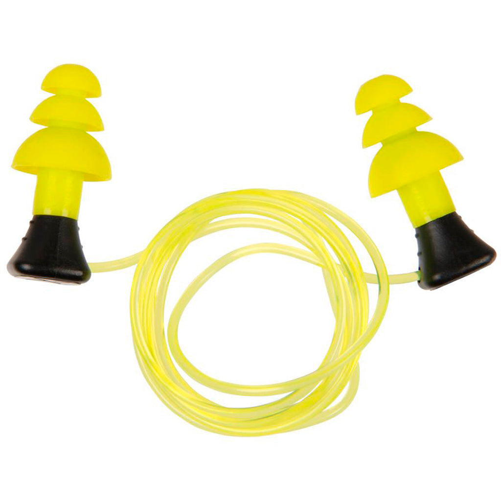 Allen ULTRX Tethered Silicone Ear Plugs - Front View