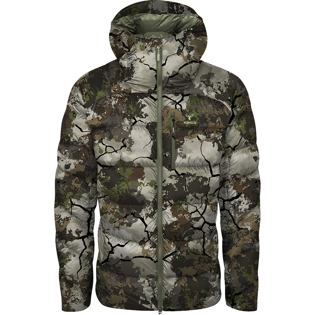 Kings Camo Kings Lightweight Puffy Jacket in Men's Large - Front View