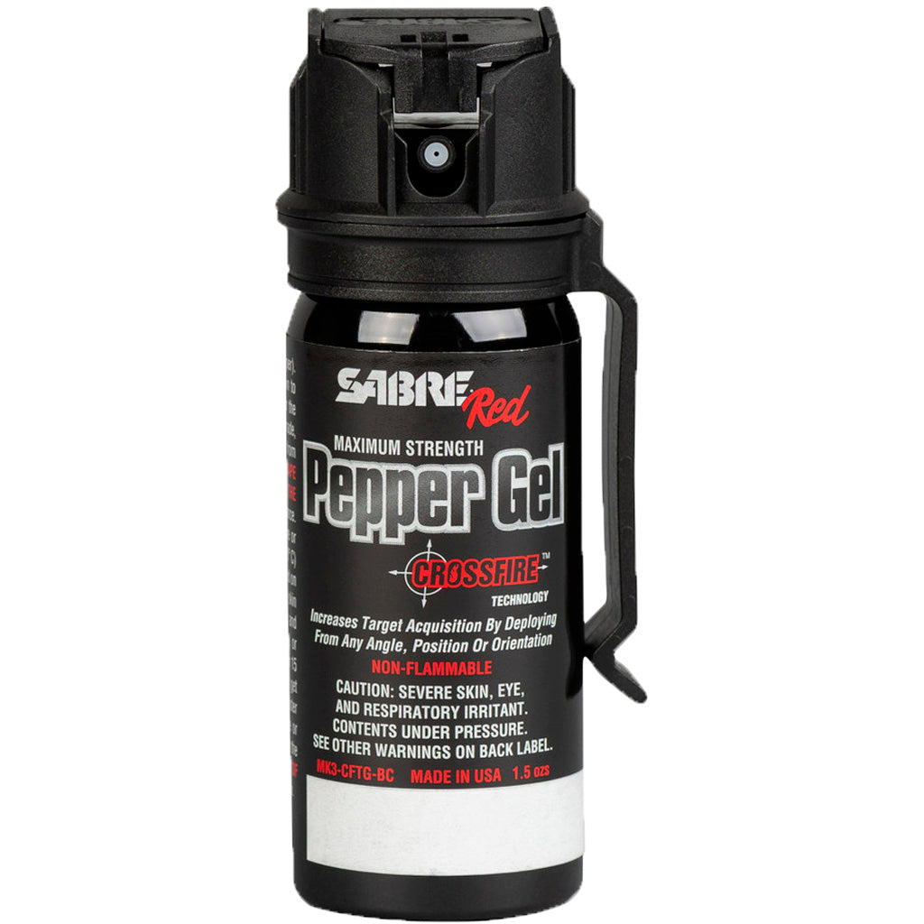 Sabre Red Crossfire Pepper Gel - Front View