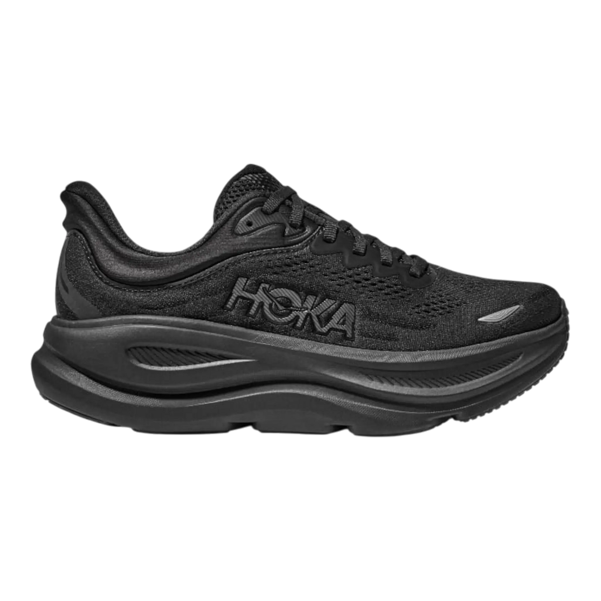 Hoka Bondi 9 Running Men's Sneakers — Black/Black