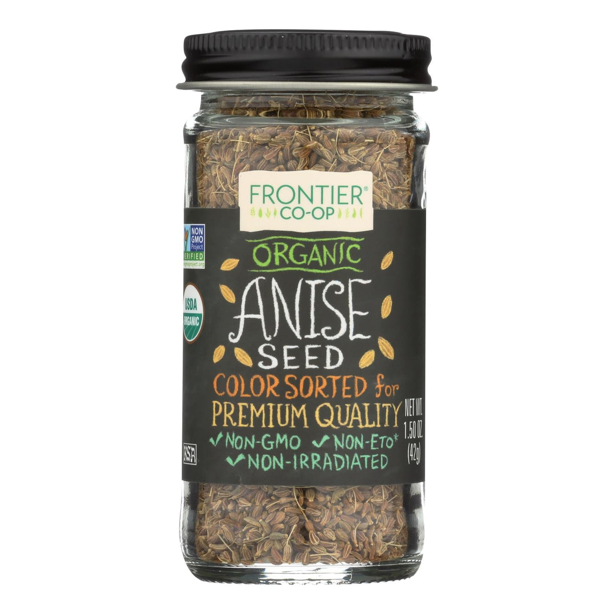 Frontier Co-op Whole Anise Seed, 1.5 oz