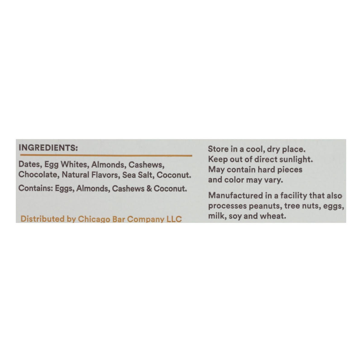 Rx Bar Protein Bar Coconut Chocolate, Case of 12 - 1.83 Oz.