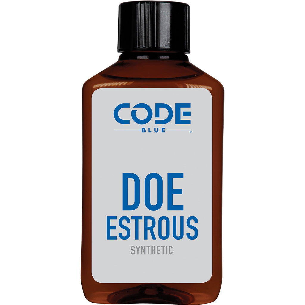 Code Blue Synthetic Doe Estrous Scent in 4 oz. - Front View