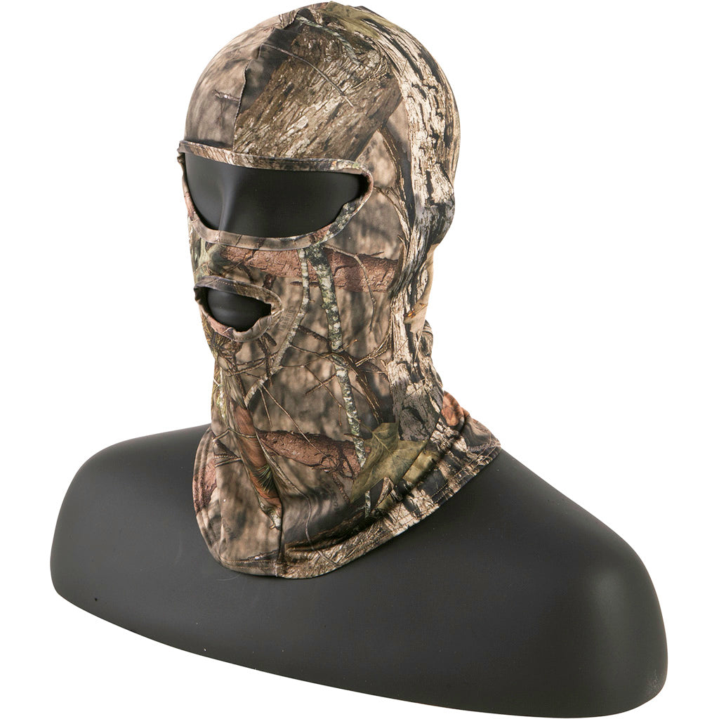 Vanish Mesh Stretch Fit Mask in Mossy Oak Country Camo - Front View