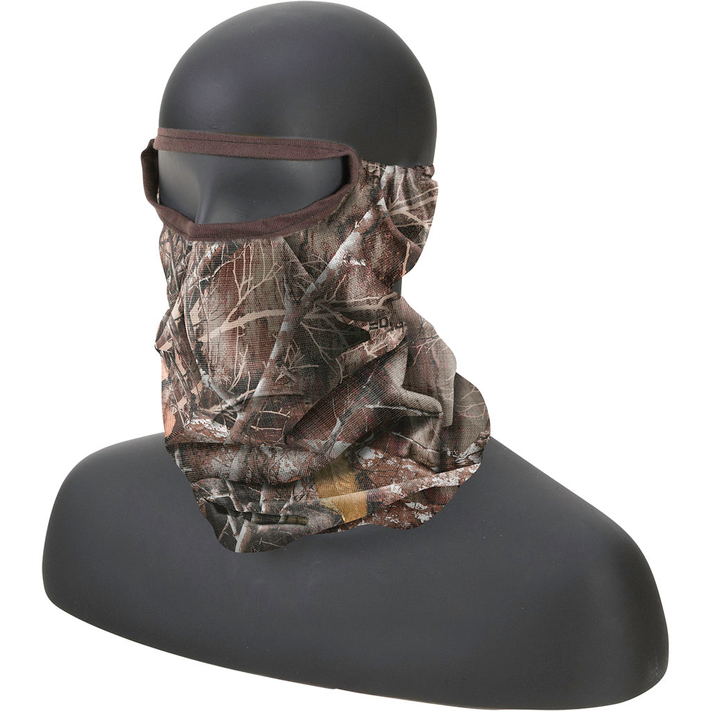 Vanish 3/4 Head Net in Realtree Edge Camo - Front View