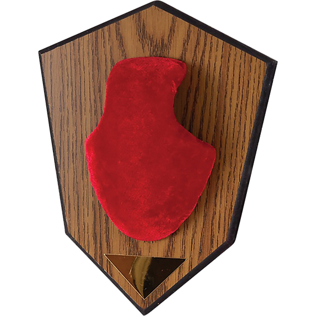 Allen Antler Mounting Kit in Red - Front View