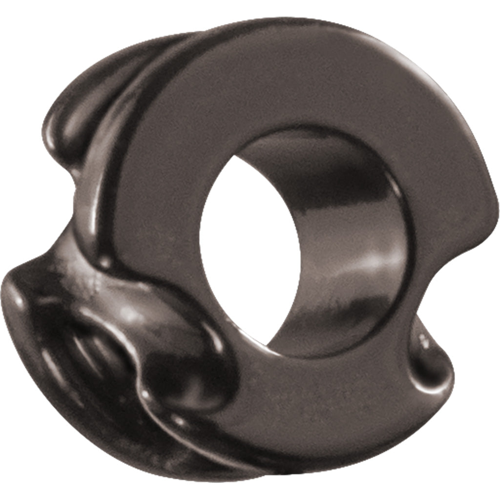 Radical Archery Designs RAD P-38 Peep Sight in Black 3/16 in. - Front View