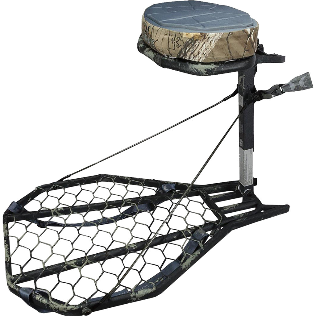 Hawk Treestands Hawk Mega Combat Hang On Stand - Front View