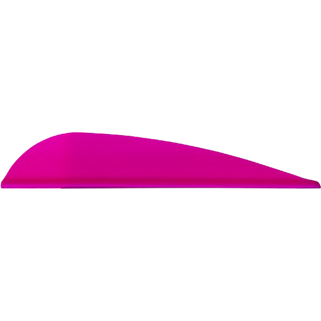 Arizona Archery Enterprises AAE Trad Vanes in Hot Pink 3 in. 50 pk. - Front View