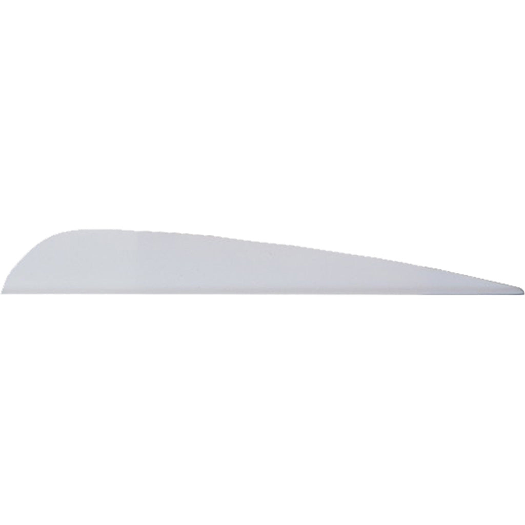 Arizona Archery Enterprises AAE Trad Vanes in White 4 in. 50 pk. - Front View