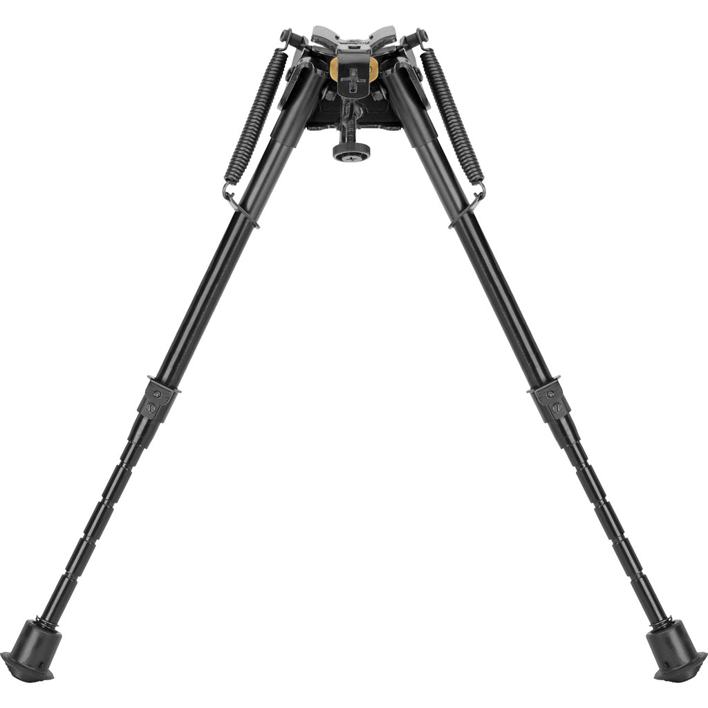 Caldwell XLA Bipod in Black Pivot 9-13 in. - Front View