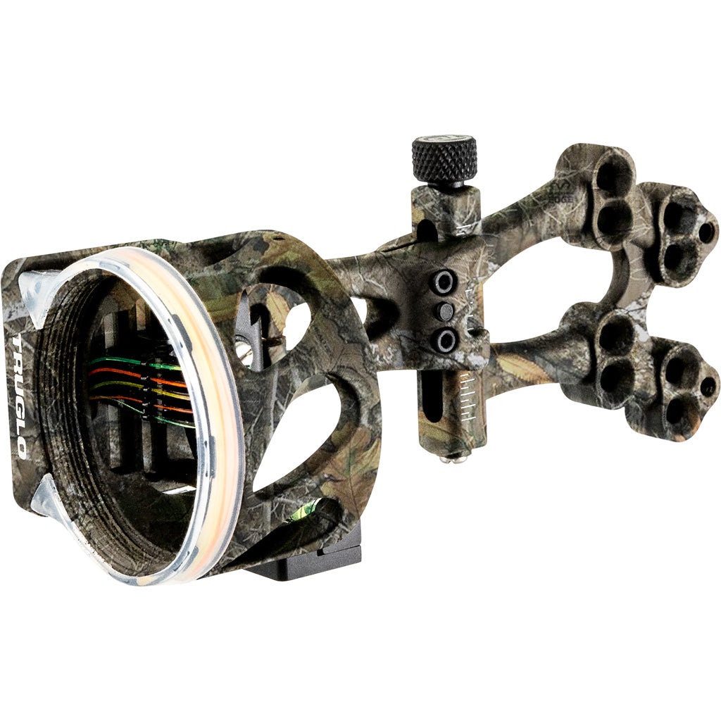 TruGlo Veros Sight in Realtree Edge 5 Pin RH/LH - Front View
