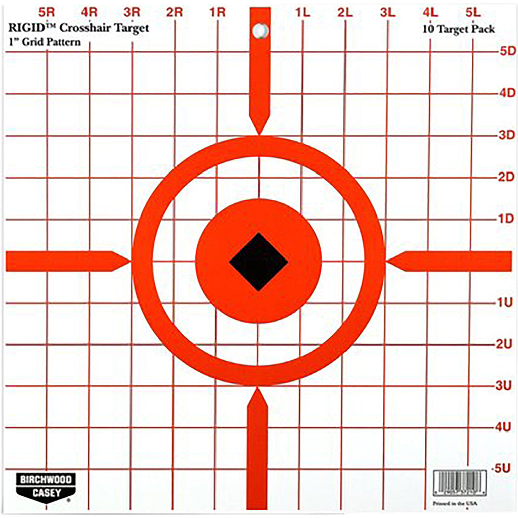 Birchwood Casey Rigid Crosshair Target - Front View