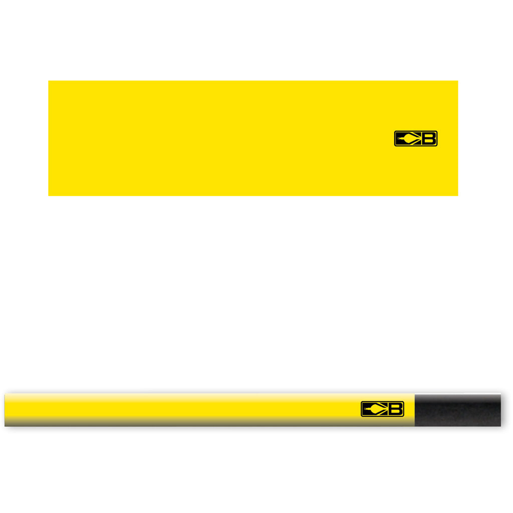 Bohning Arrow Wraps in Neon Yellow 4 in. Small 13 pk. - Front View