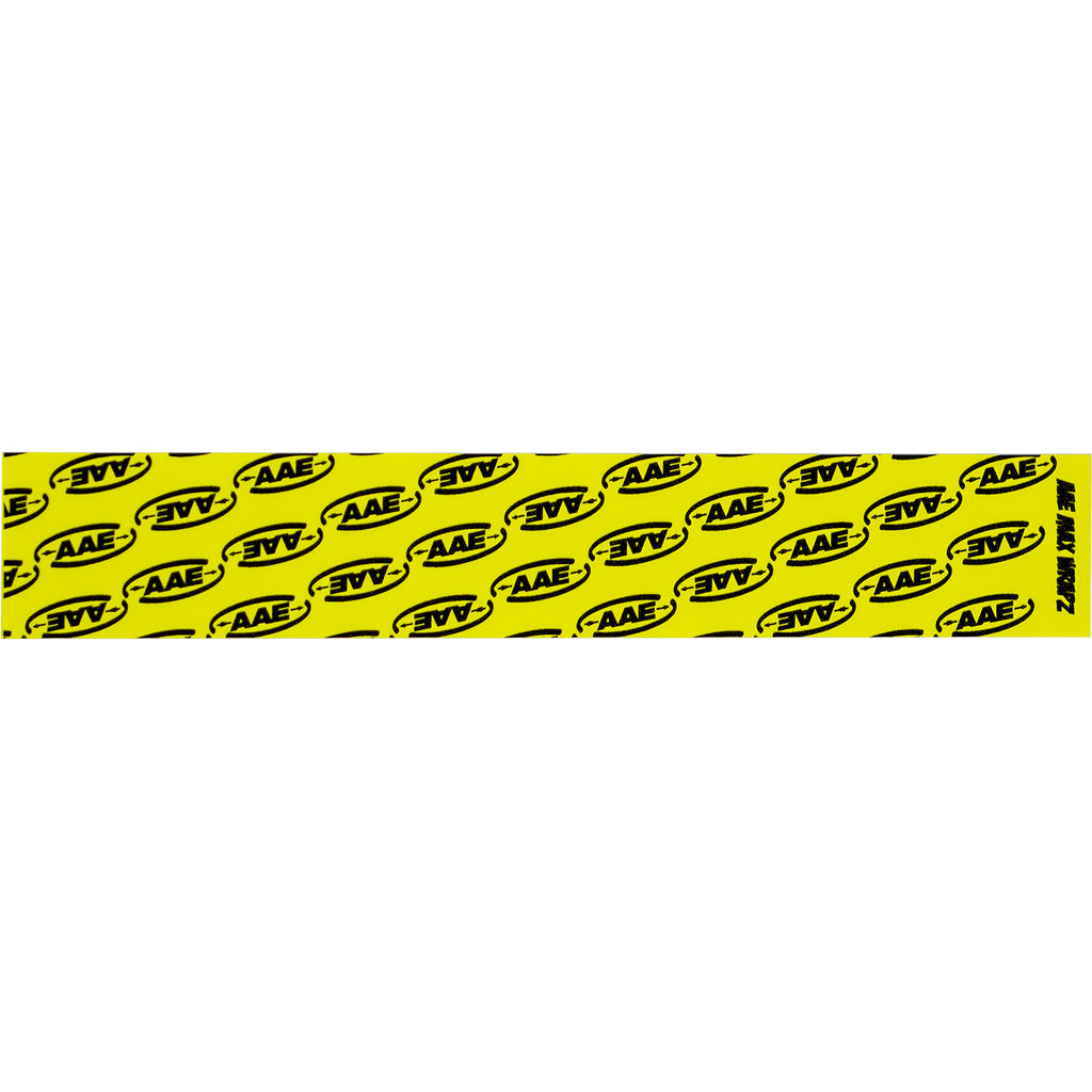 AAE Arrow Wraps in Yellow - Front View