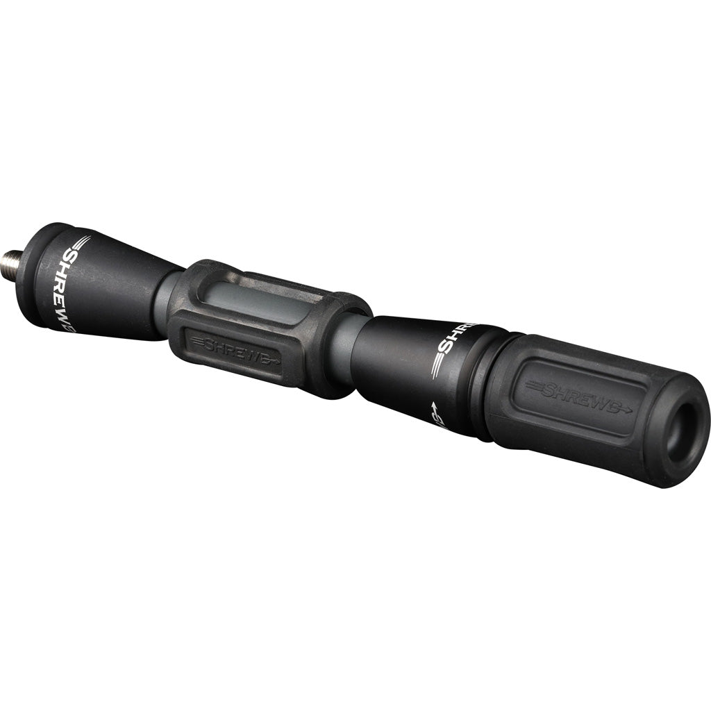 Shrewd Archery Shrewd Vantage Hunting Stabilizer in Forge Grey 7 in. - Front View