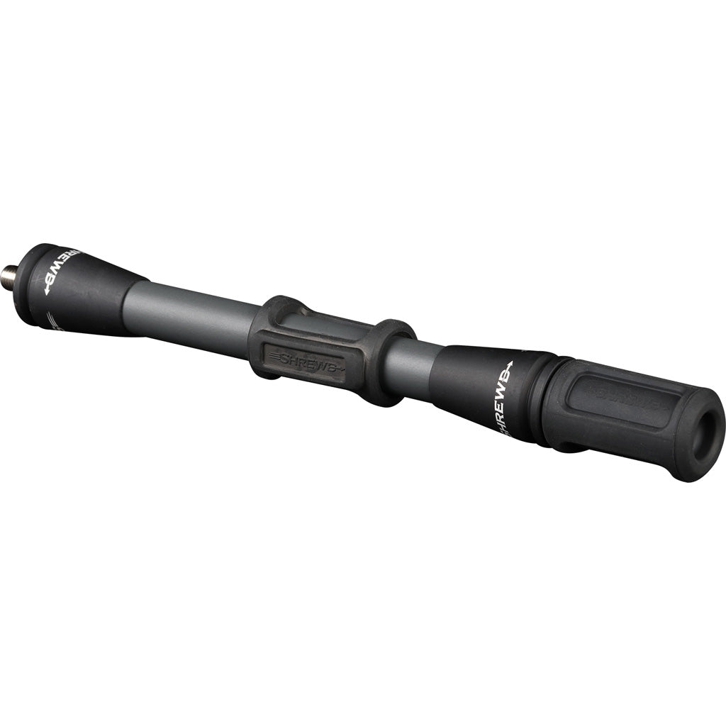 Shrewd Archery Shrewd Vantage Hunting Stabilizer in Forge Grey 9 in. - Front View