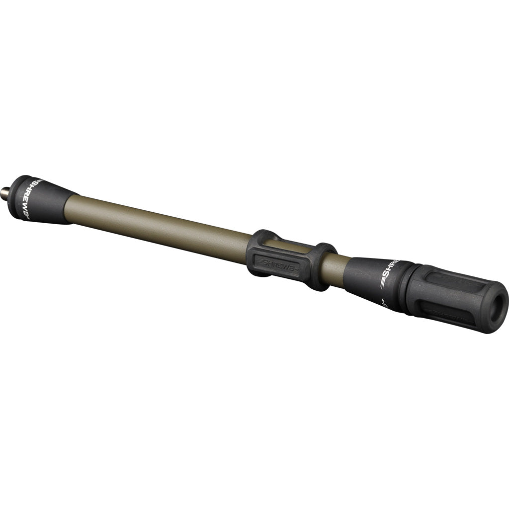 Shrewd Archery Shrewd Vantage Hunting Stabilizer in OD Green 12 in. - Front View