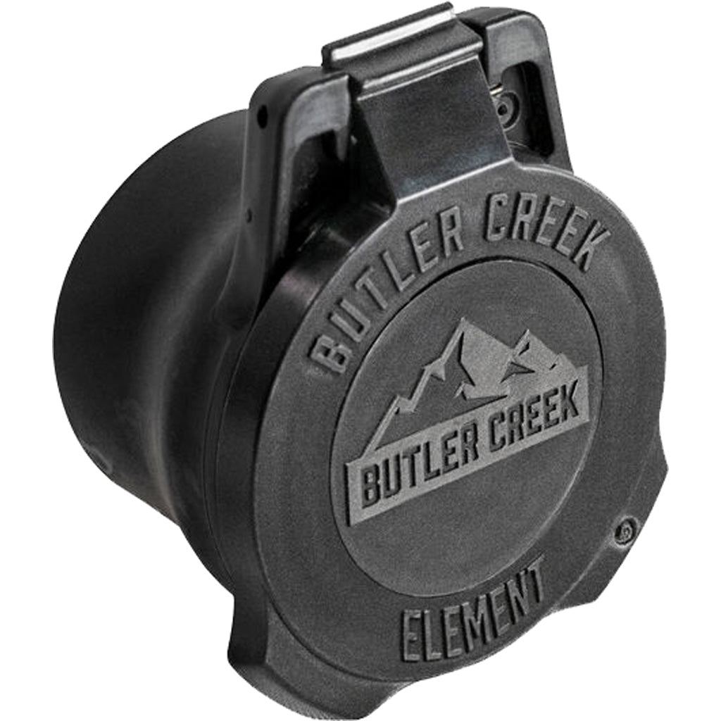 Butler Creek Element Scope Cap in Black Eye Piece 1 - Front View