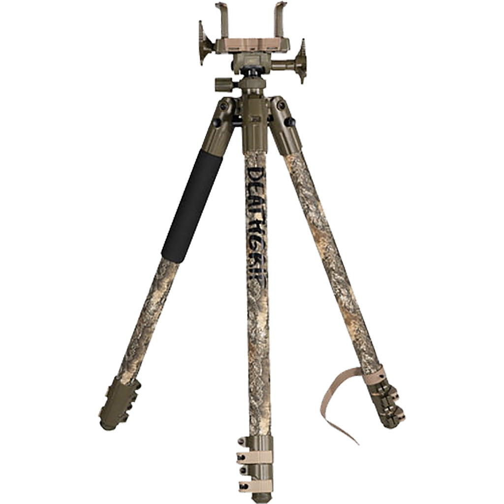 BOG DeathGrip Clamping Tripod in Realtree Excape Camo - Front View