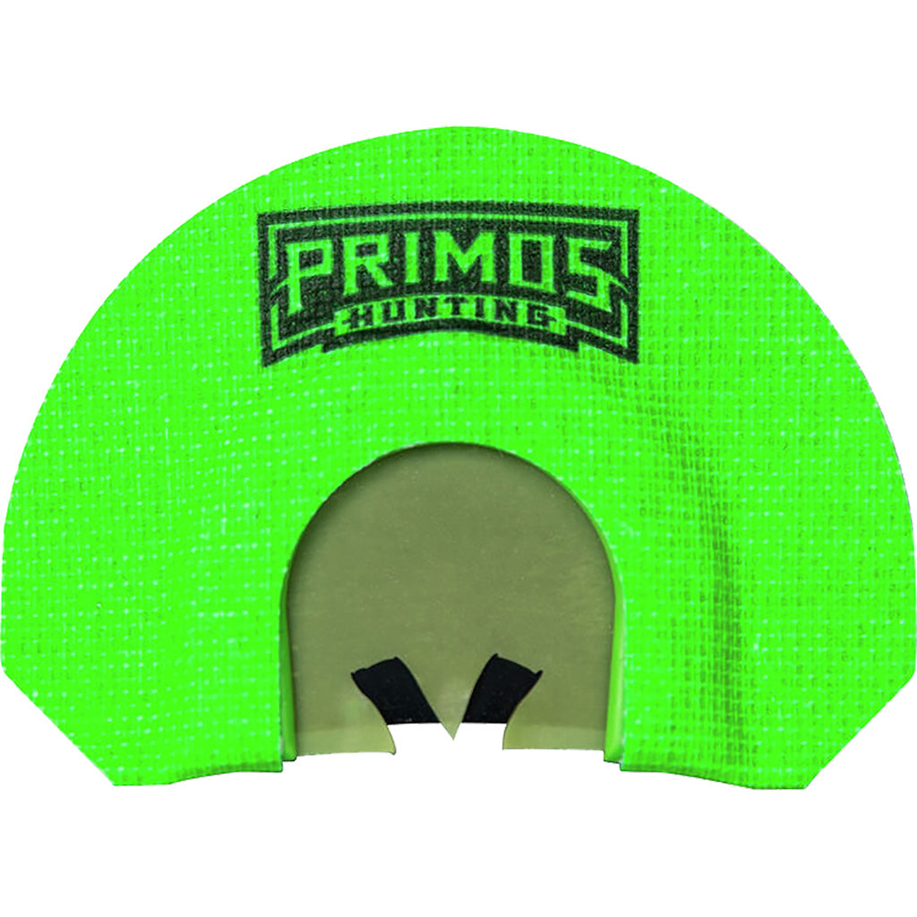 Primos Hen House Diaphragm Call in Green - Front View