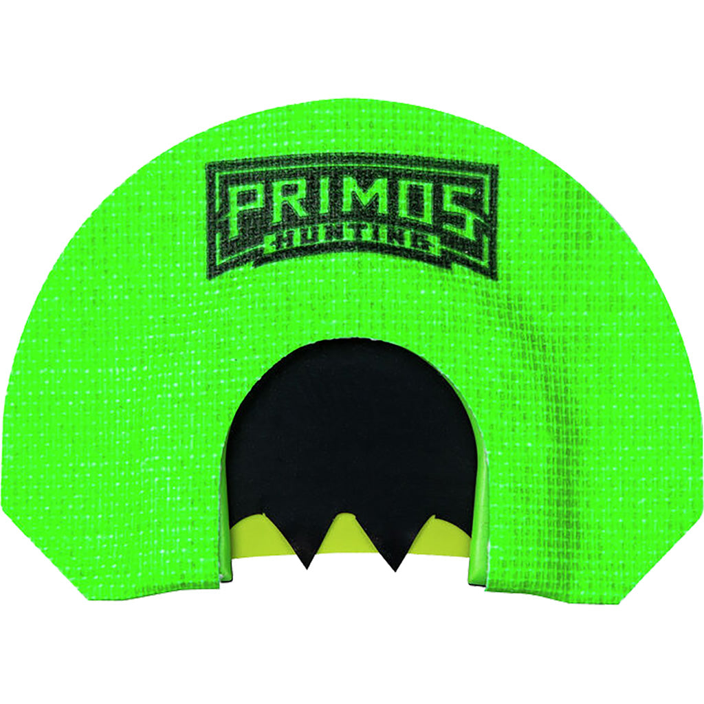 Primos Hen House Diaphragm Call in Green/Black - Front View